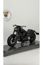 Harley-Davidson 2022 Fat Bob 114 Maisto 1:18 Ölçek Orijinal Lisanslı Diecast Model Motosiklet - Görsel 6