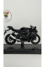 Yamaha YZF-R1 Siyah 1:18 Ölçek Orijinal Lisanslı Diecast Model Motosiklet - Görsel 2